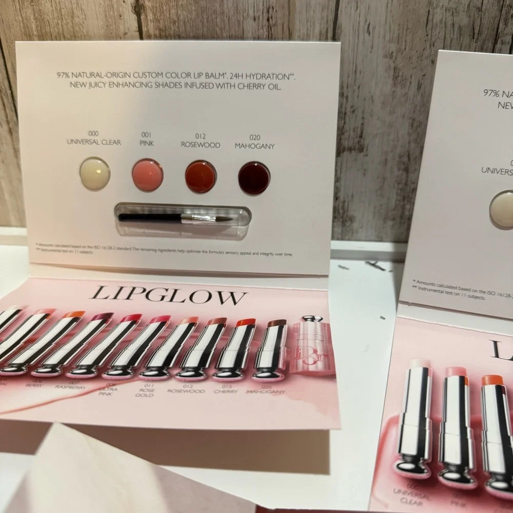 Dior Addict and Lip Glow Lipstick Samples